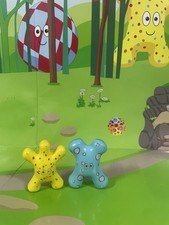 In The Night Garden Haahoos HaaHoo Figures Plastic 2” - 2007 Collection - Rare!!