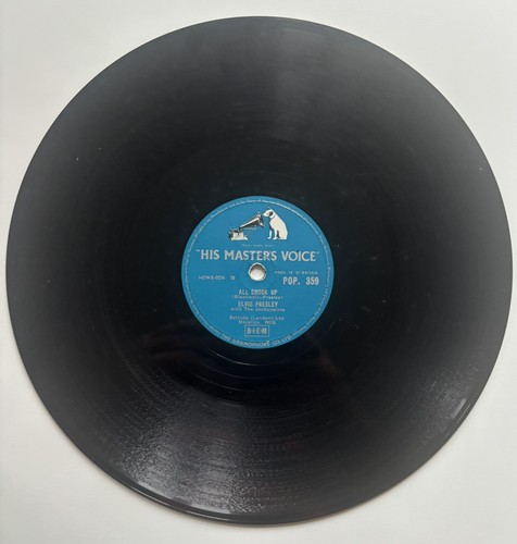 Elvis presley 78rpm all shook - all,