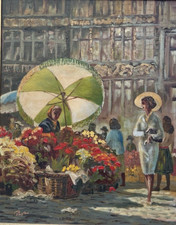 Payton Oil Painting, Flower