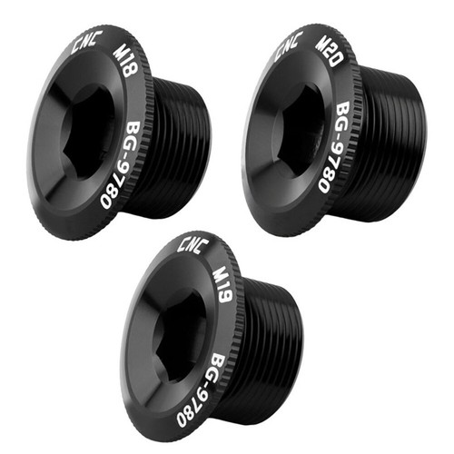 Crank cover bolt aluminium - crank,