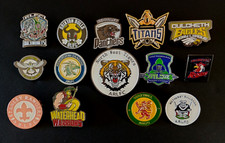 RUGBY LEAGUE CLUB ASSORTED PIN BADGES