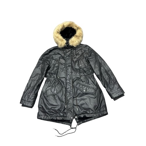 Whistles black hooded fleece - black,