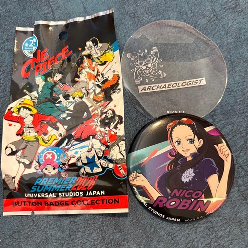 Usj one piece robin - one, badge
