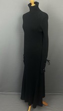 MAJE RAFAELA BLACK MAXI JUMPER