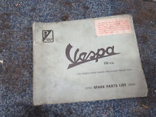 vespa vba 150 spare parts list original