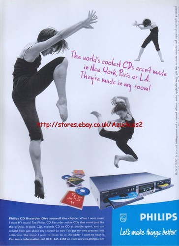 Philips recorder 1999 - philips, cd