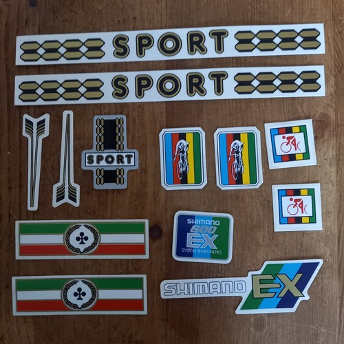 Vintage cycle stickers - vintage,