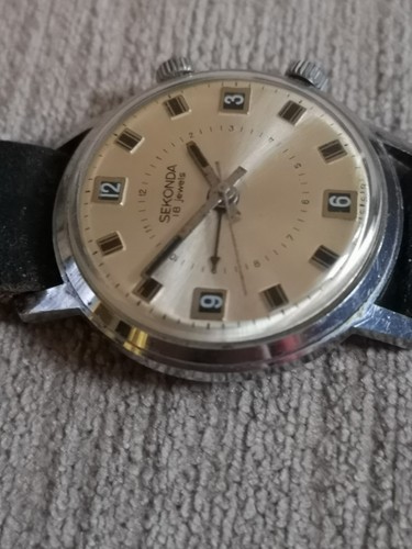 Vintage soviet sekonda - soviet, alarm