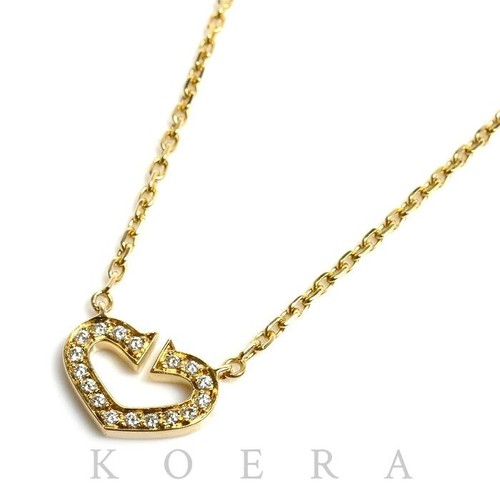 Cartier heart necklace - c,