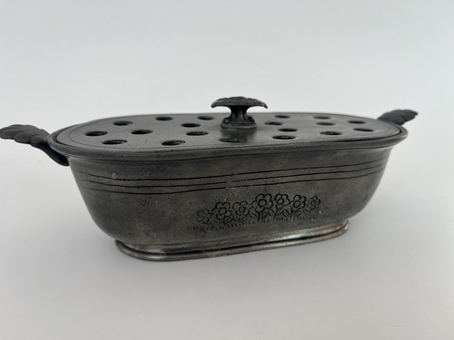 Antique french pewter etain - french,