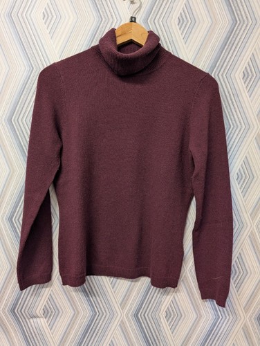 Woolovers ladies burgundy high - ladies,
