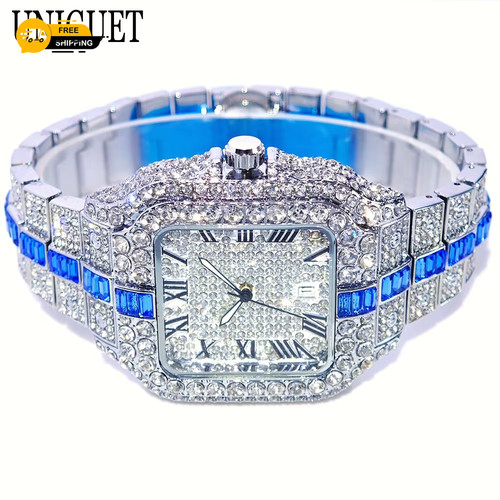 Hot fashion full diamond watch - diamond,