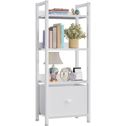 Lightweight white bookshelf - bookshelf,