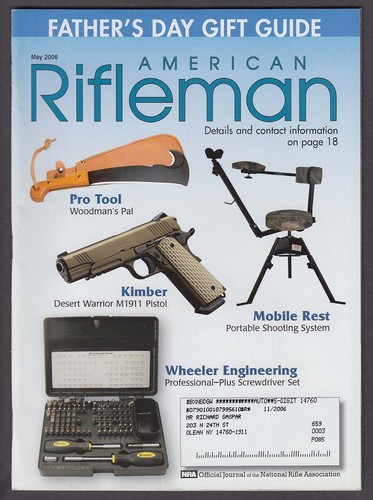American rifleman kimber - american,