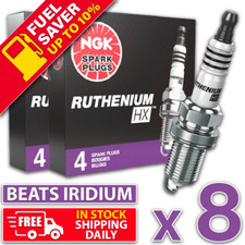 8 x NGK Ruthenium Spark Plugs