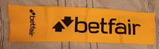 New Betfair Scarf yellow/gold 65” long bookmaker horse racing Cheltenham cup