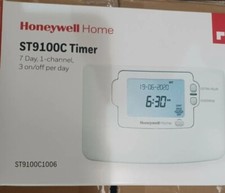 Honeywell ST9100C1006 Programmable 7 Day Timer  - White