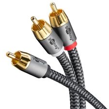 Quality 2m Subwoofer Y Cable -