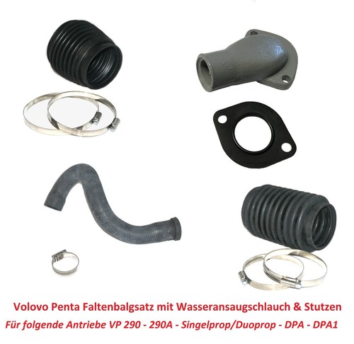 Bellows set volvo penta drive - volvo,