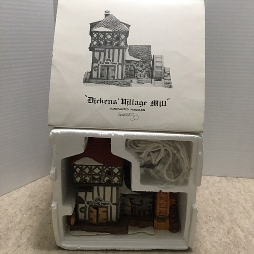 Dept dickens village mill - dickens,