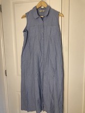 Isabel 100% Cotton Midi/maxi Dress Size 18