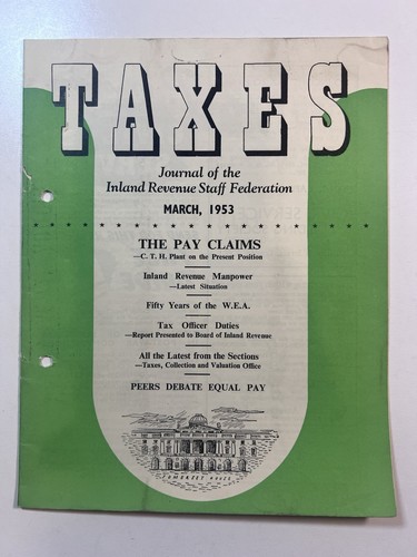 Taxes journal inland revenue - taxes,