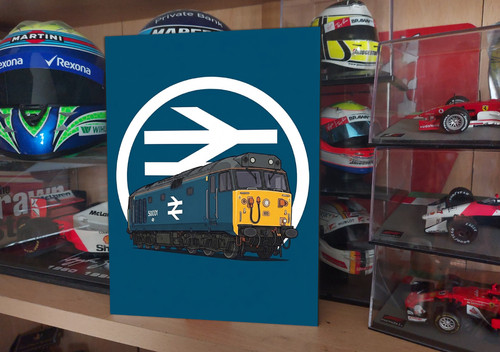 British rail engine loco - rail,