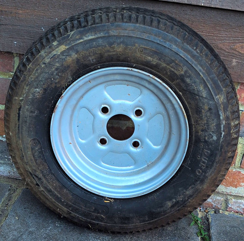 Trailer wheel tyre used - wheel,