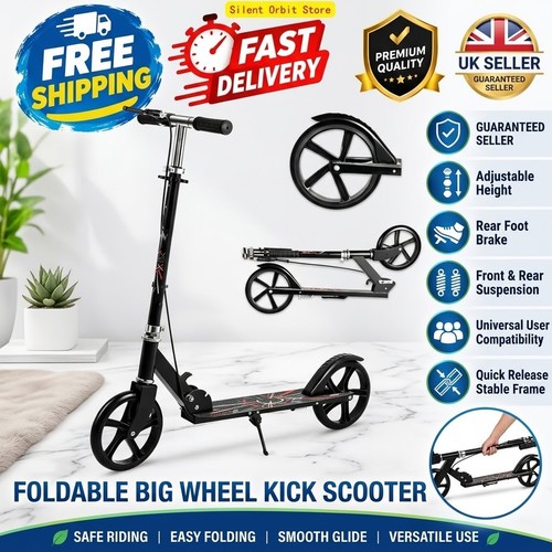 Foldable kick scooter adults - kick,