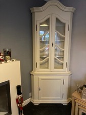 Solid Pine Corner Cabinet