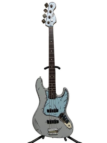 Squier jazz bass comic style - squier,