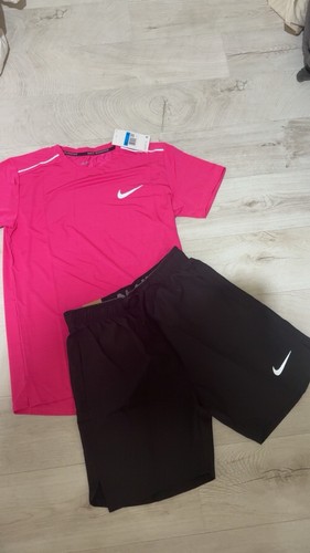 Nike miller short set pink