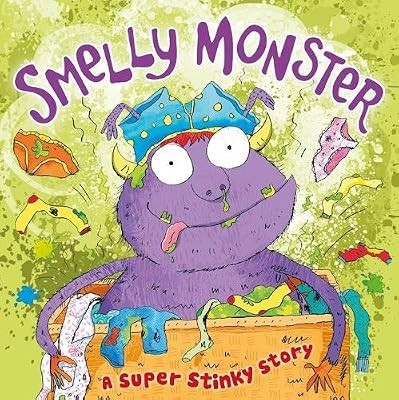Smelly monster picture - smelly, (picture