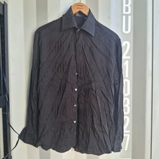 Messori 100% Silk shirt 15.5/39 P-P 50cm Made in Italy