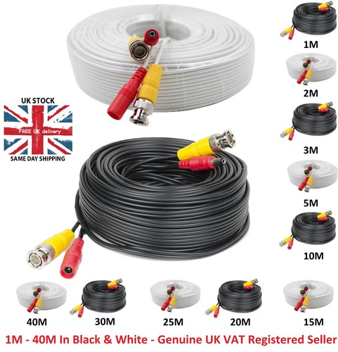 40m bnc video data - 1-40m, power