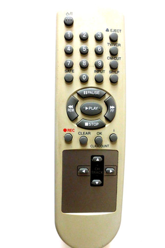 Sanyo vcr remote control for - vcr,