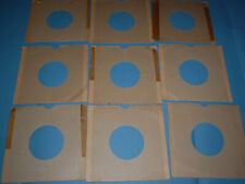 9 Vintage 7" Record Covers/Sleeves - Brown x 9 - Lot 4