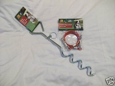 DOG STAKE TETHER AND TIE OUT