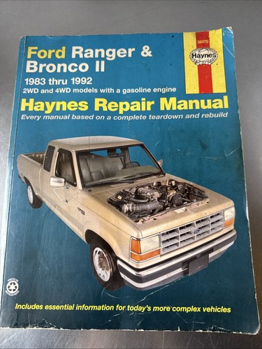 Haynes 1983 1992 - 1983-1992, ranger