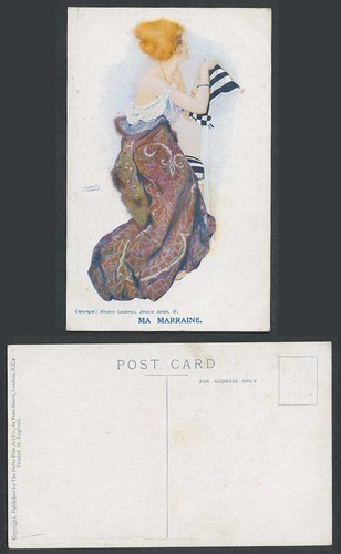 Raphael kirchner old postcard - kirchner,