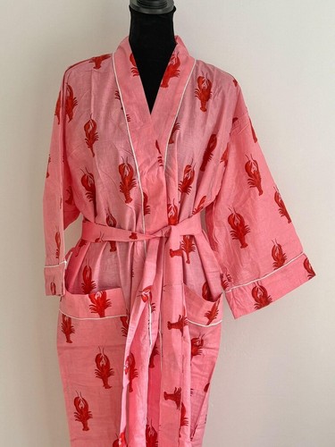 Indian cotton pink - cotton, peach