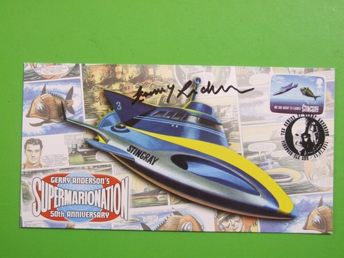 Fdc stingray signed - stingray, gerry