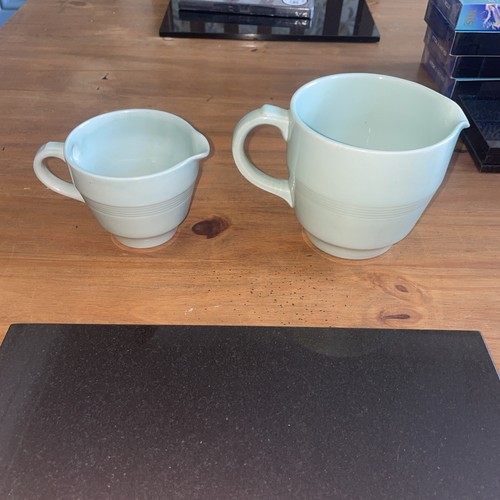 Woods ware beryl - beryl, jugs