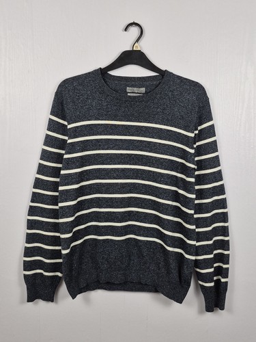 Men jumper navy white - men's,