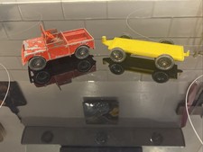 Vintage Land Rover And Trailer