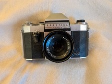 Vintage Praktica Nova 35mm SLR Camera with Domiplan automatic lens