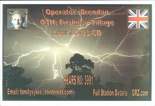 Ham radio qsl qso 2eobds - qsl/qso,