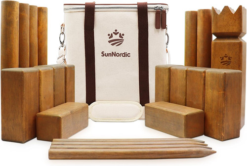 Rubber wood kubb yard - kubb,