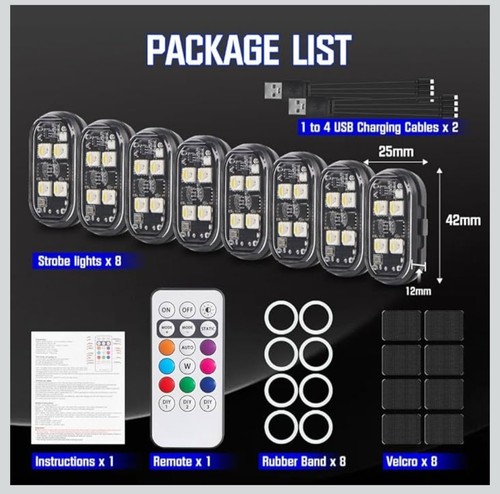 Wireless led strobe lights - led,