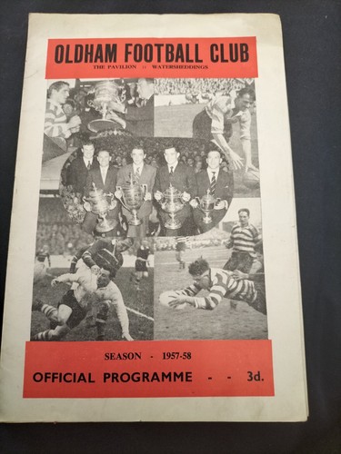 Vintage rugby league programme - vintage,